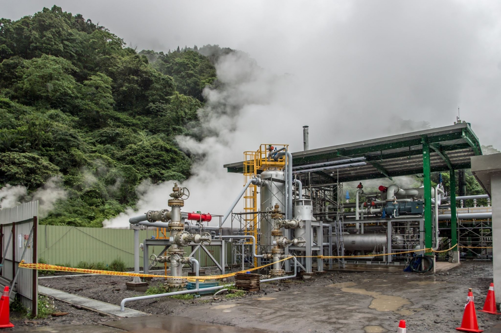 宜蘭仁澤地熱發電廠去年10月啟用，年發電量470萬度。