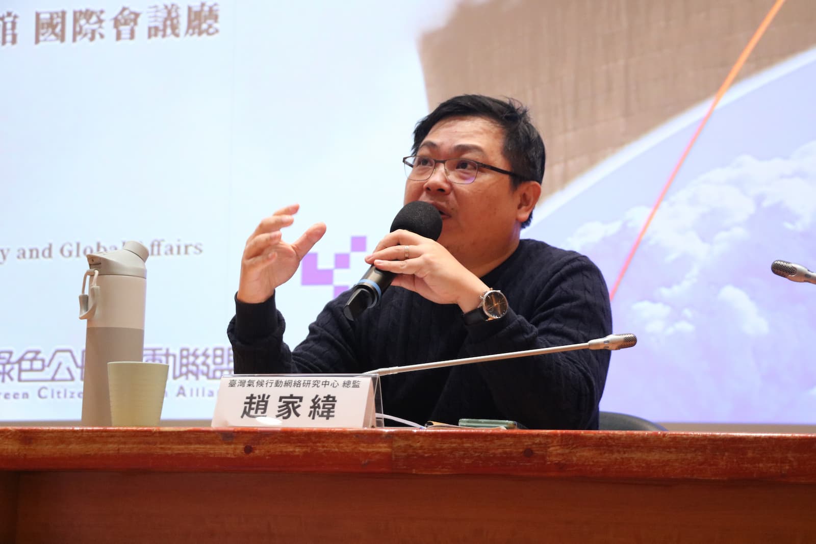 趙家緯認為，若台灣能夠積極推動綠電建設，就不必依賴核能來滿足AI用電需求。