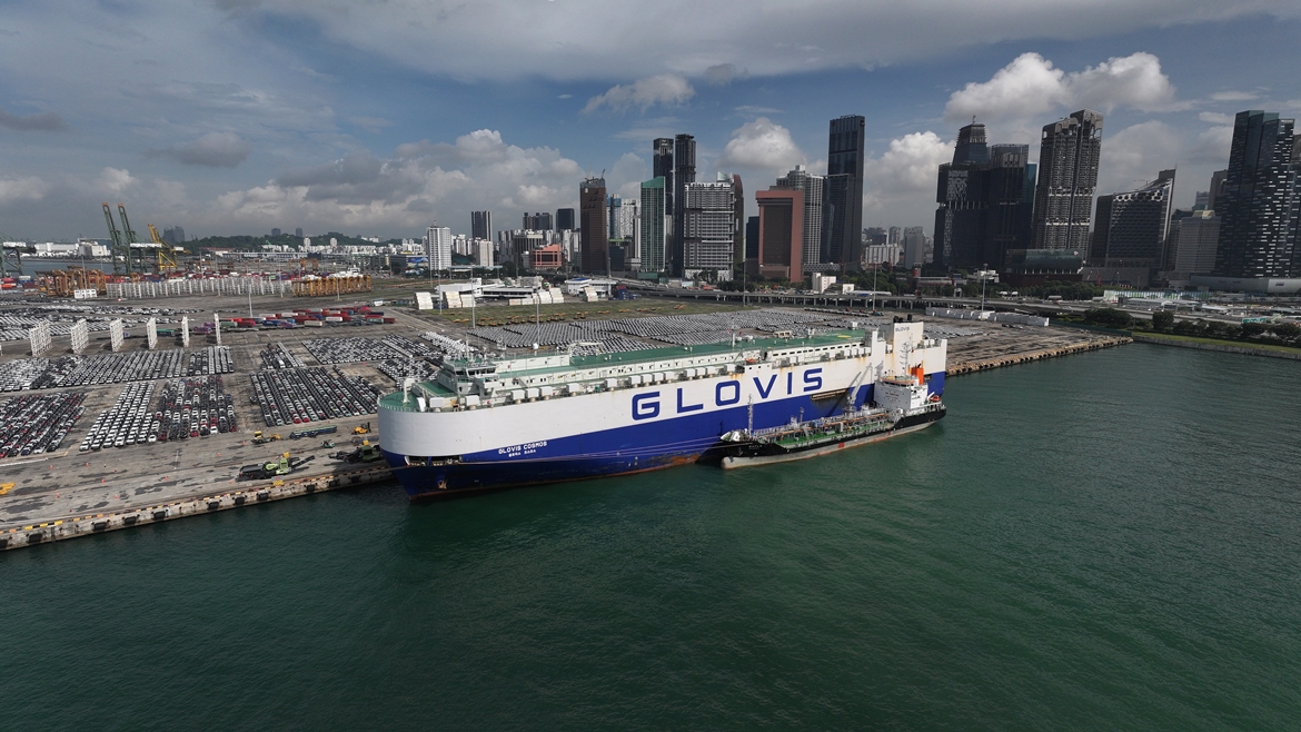 TotalEnergies Supplies 100% Marine Biofuel for the First Time in Singapore.