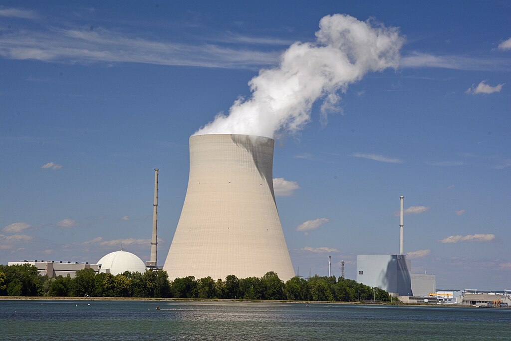 Isar Nuclear Power Plant in Germany.