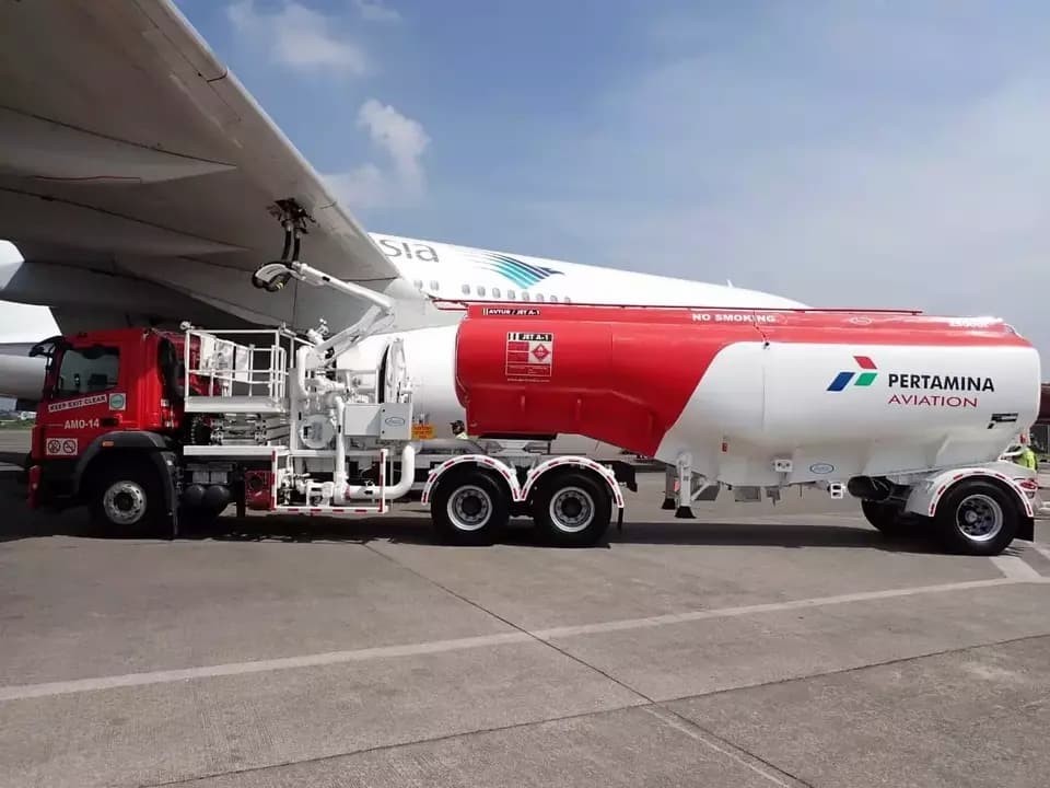 Garuda Indonesia and Pertamina are collaborating in the field of SAF.