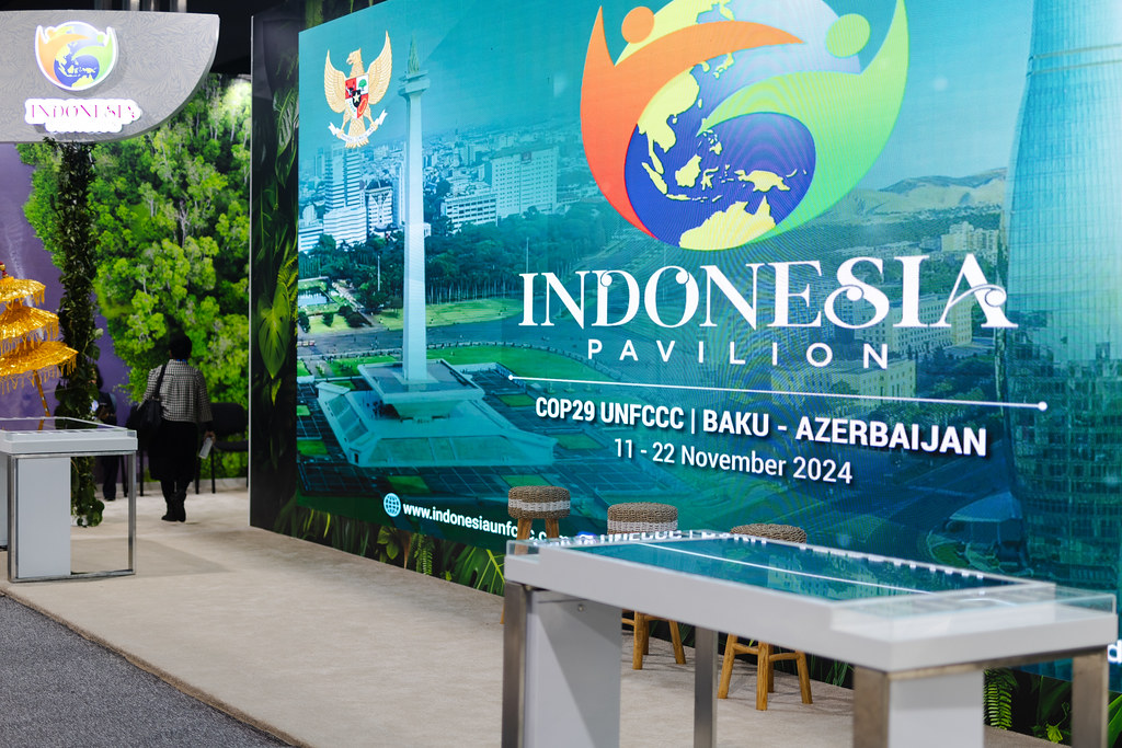 Indonesia's Pavilion at COP29 in 2024.