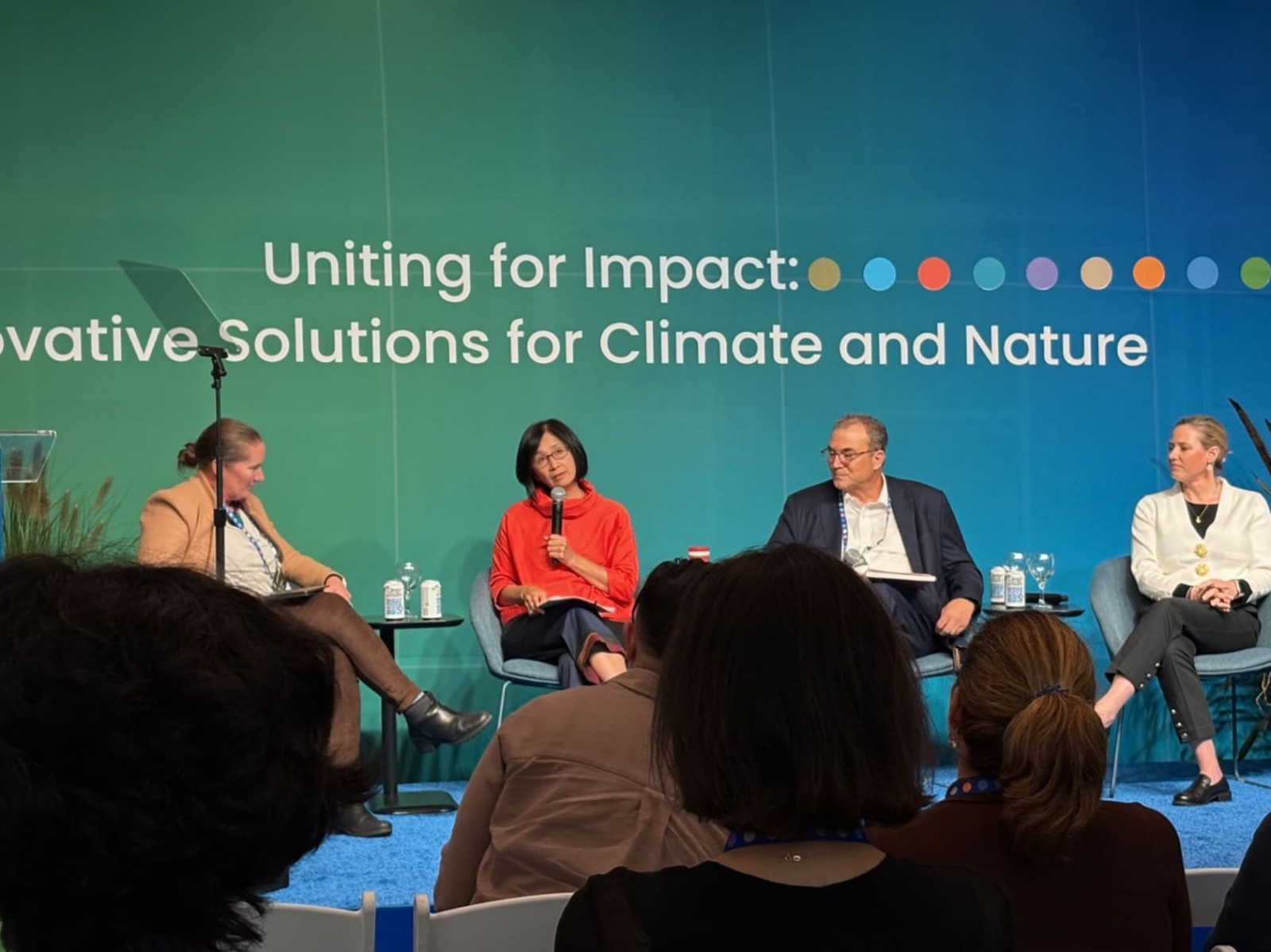 世界氣候與生物多樣性高峰會論壇。(圖片來源:TCAN)