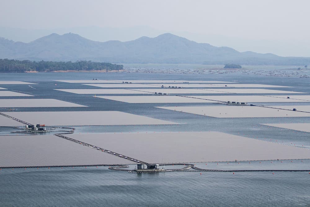 The Cirata floating solar plant in West Java, Indonesia is the third-largest in the world