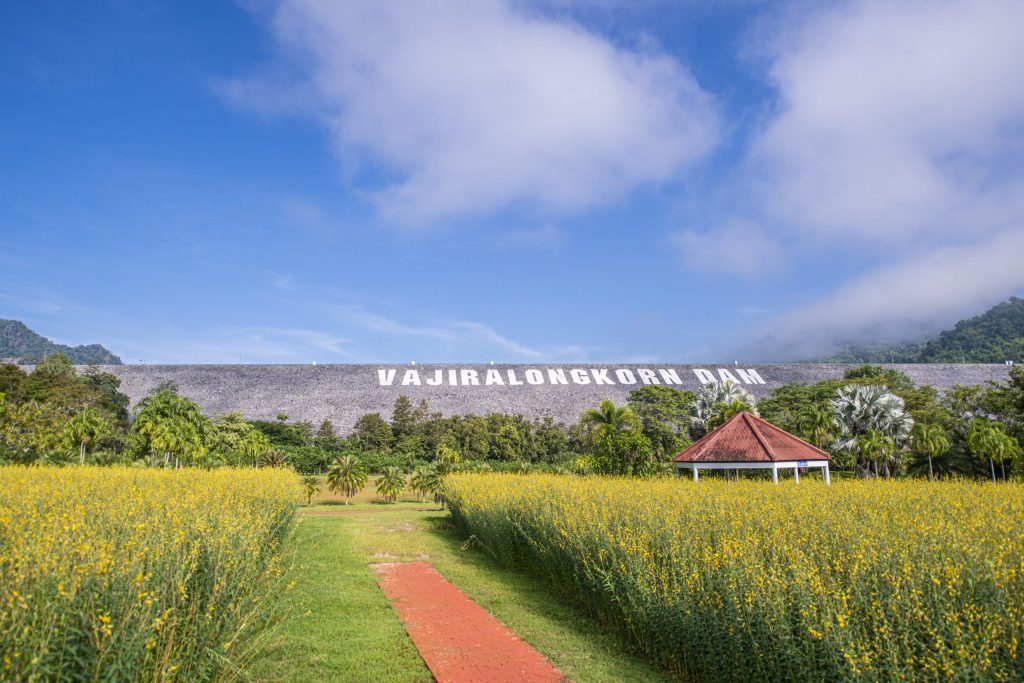 Vajiralongkorn Dam in Kanchanaburi is expected to start operations in 2036. (Photo: EGAT)