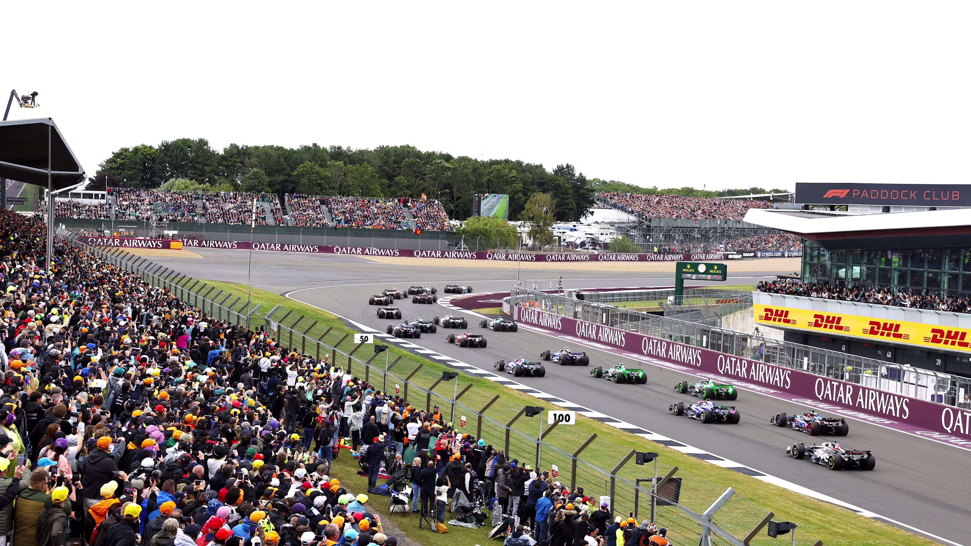 根據F1報告，與 2018 基準年相比， F1在去年底的碳排放量已減少 26%。（圖片來源：F1）