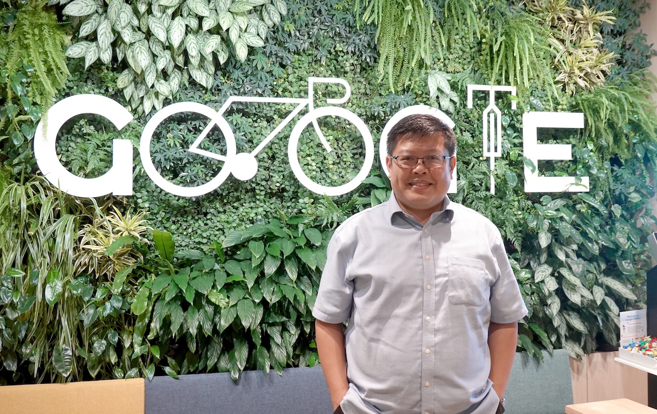 Google亞太區能源與基礎設施資深協理蕭義俊。（攝影：莊閔茜）