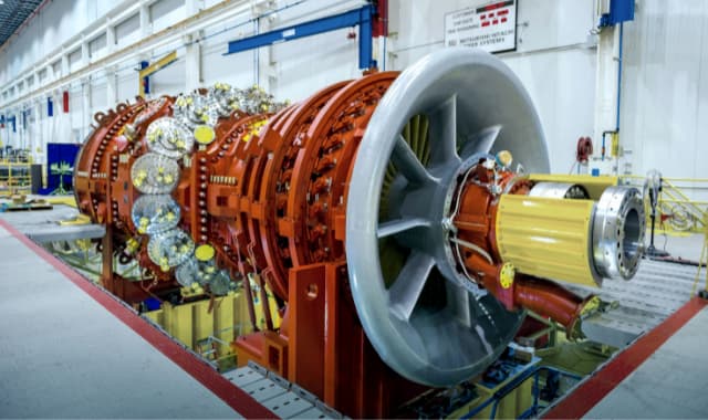 Mitsubishi’s gas turbine combined cycle (GTCC) technology can improve efficiency by up to 64% and reduce carbon emissions by 65% compared to traditional coal-fired power plants.