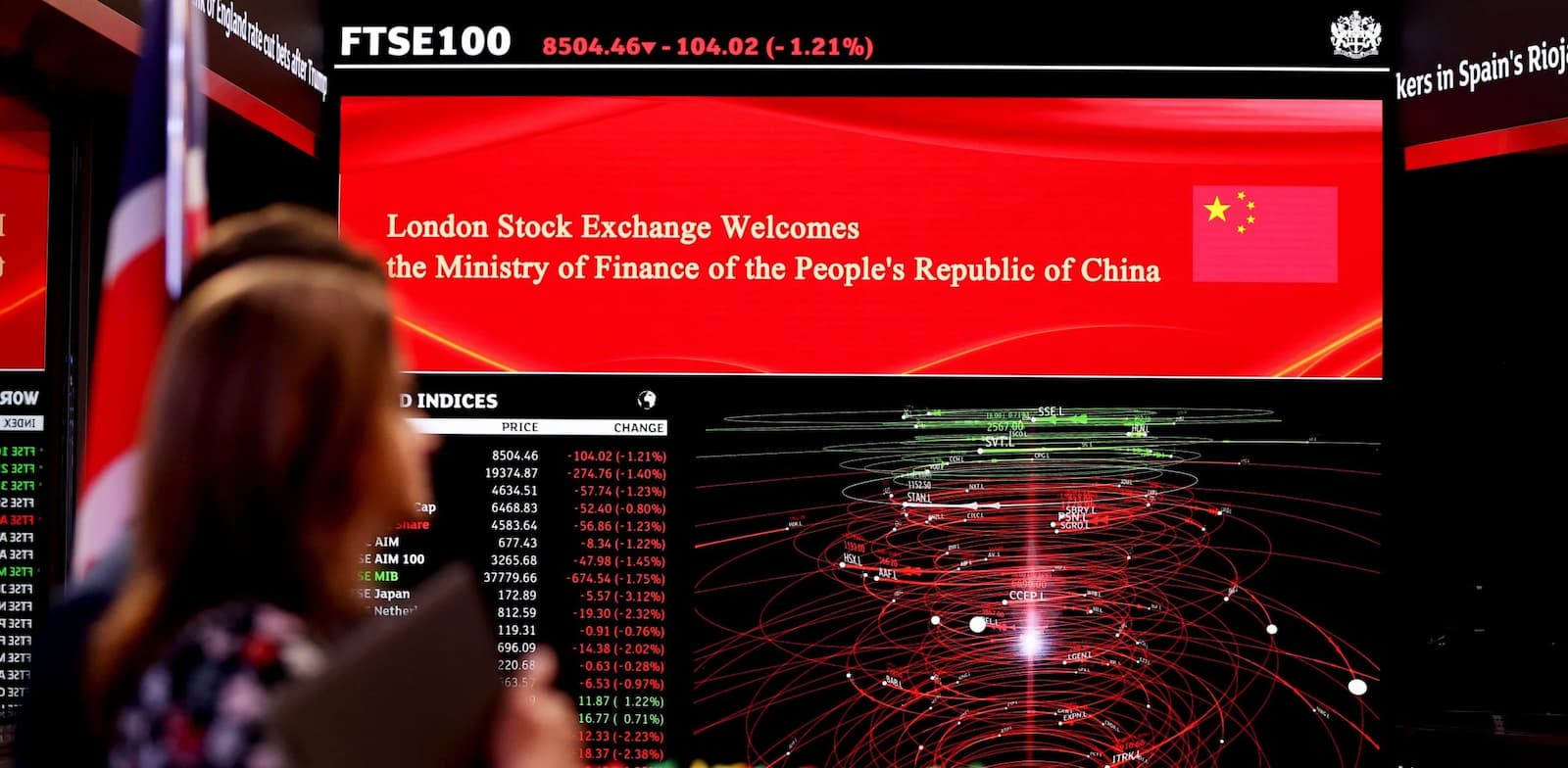 China’s green finance sector is internationalising. In April 2025, it issued its first sovereign green bonds, in London (Image: Li Ying / Xinhua / Alamy)
