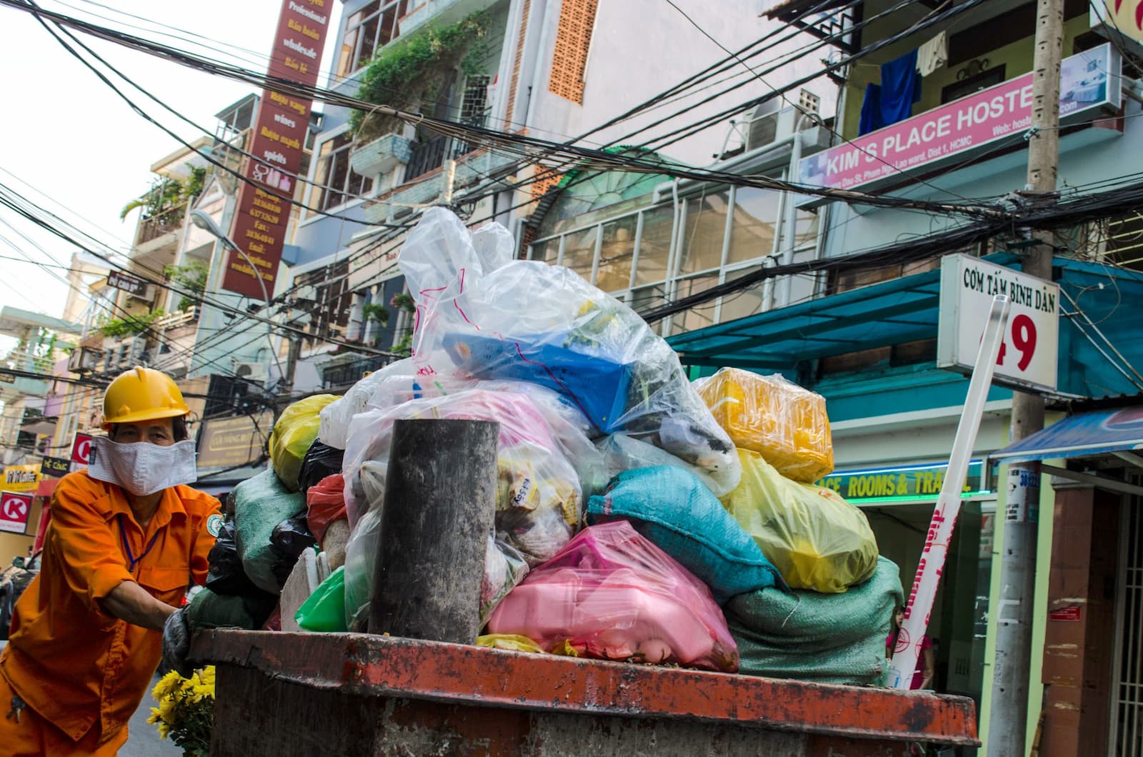 Vietnam produces around 68,000 tonnes of solid waste every day (Image: Brian Atkinson / Alamy)