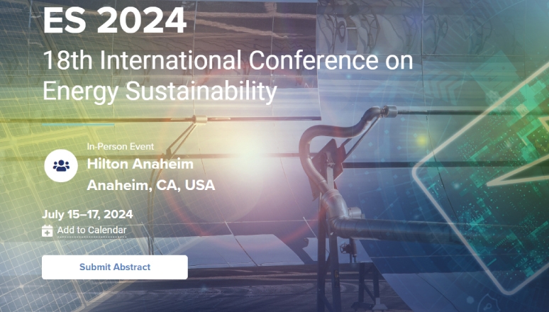 ES 2024 - 18th International Conference on Energy Sustainability