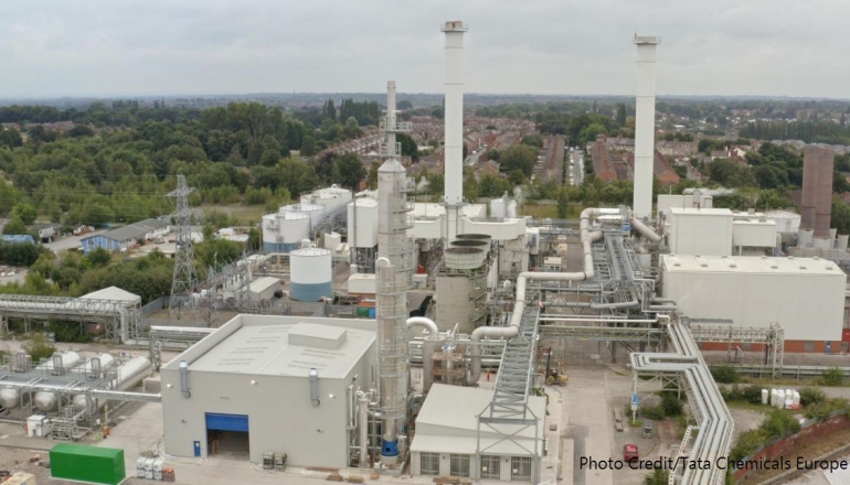 Tata Chemicals opens UK's largest carbon capture plant