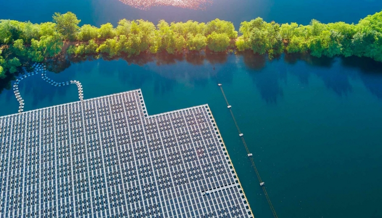 印尼聯手新加坡 巴淡島浮動太陽能電廠明年啟動
