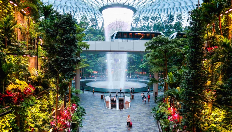 Changi airport allows travelers offset carbon emission