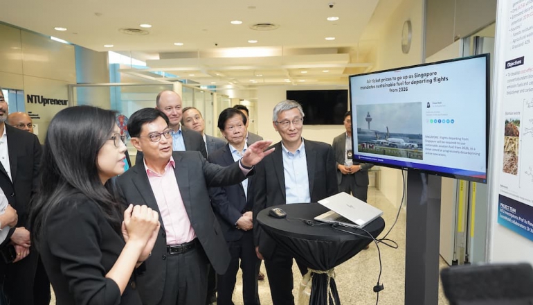 新加坡成立低碳技術研發實驗室 探索捕碳、製氫與生質能