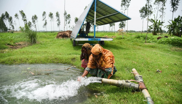 Solar-powered irrigation: Empowering Bangladesh’s women farmers?