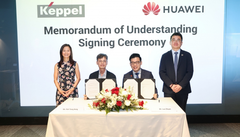 Keppel and Huawei Join Forces for Renewable Energy Advancement in Asia