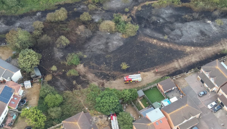 Record UK wildfires have burned an area twice the size of Glasgow in 2025
