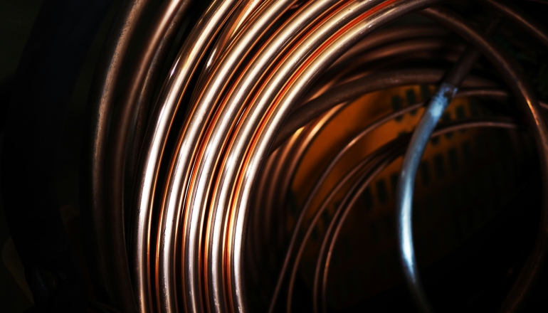 Copper price traded lower makes renewables transformation harder